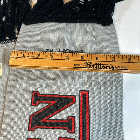 QUEEN 1982 EUROPEAN TOUR SCARF HOT SPACE TOUR FREDDIE MERCURY - Picture 8 of 8